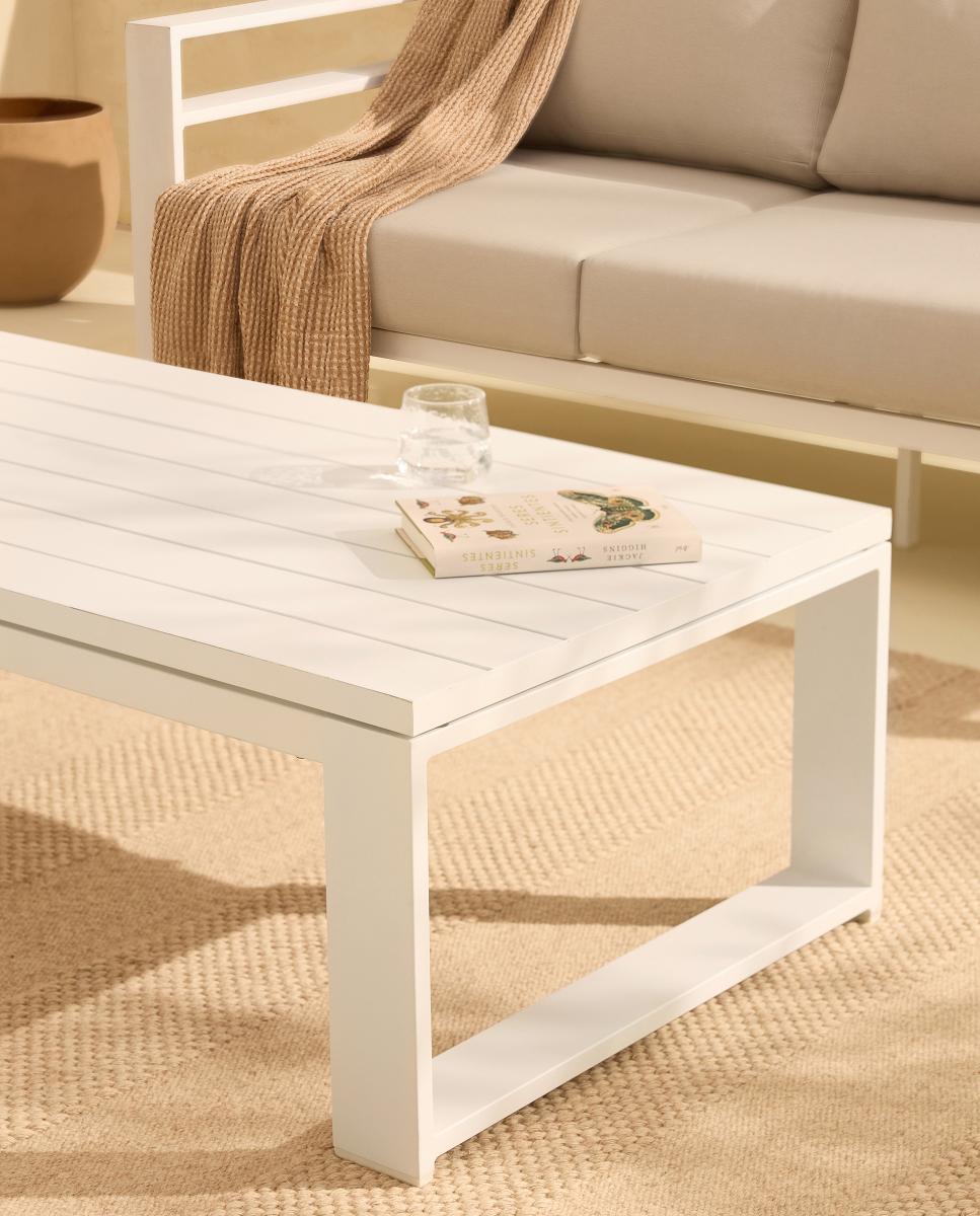 Imagen 0 de Mesa de centro elevable de jardín de aluminio Chicago El Corte Inglés (Reacondicionado Grado A)