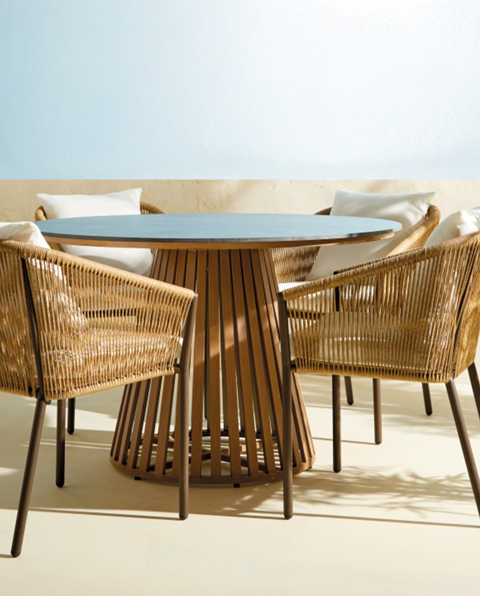 Imagen 0 de Mesa de jardín redonda Paros El Corte Inglés (Reacondicionado Grado B)