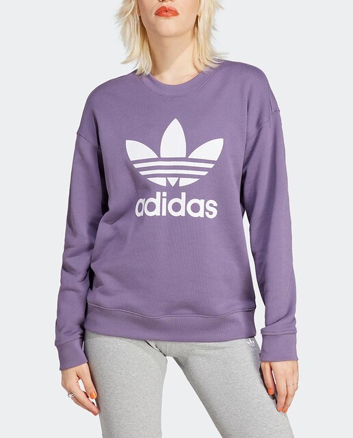 Imagen 0 de Sudadera de mujer Trefoil adidas Originals