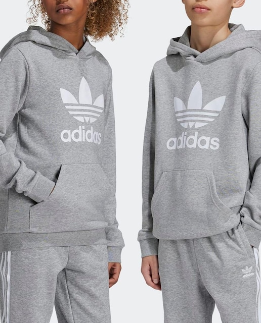 Imagen 0 de Sudadera de niños con capucha Trefoil  Adidas