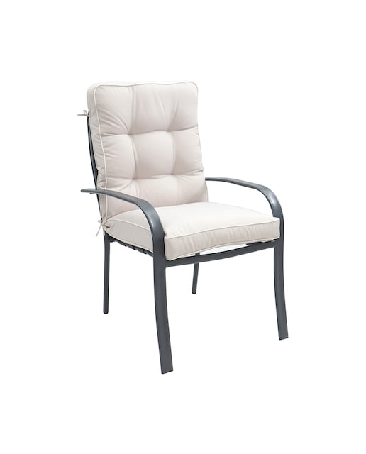 Imagen 0 de Sillón de comedor Europa antracita Basics El Corte Inglés