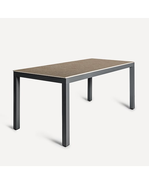 Imagen 0 de Mesa de jardín rectangular de cerámica Eternal Motif