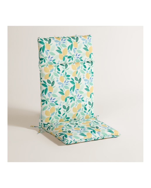 Imagen 0 de Cojín de asiento con respaldo alto Lemon Basics El Corte Inglés