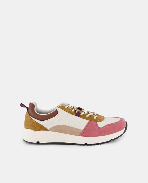 Imagen 0 de Zapatilla deportiva de mujer de piel