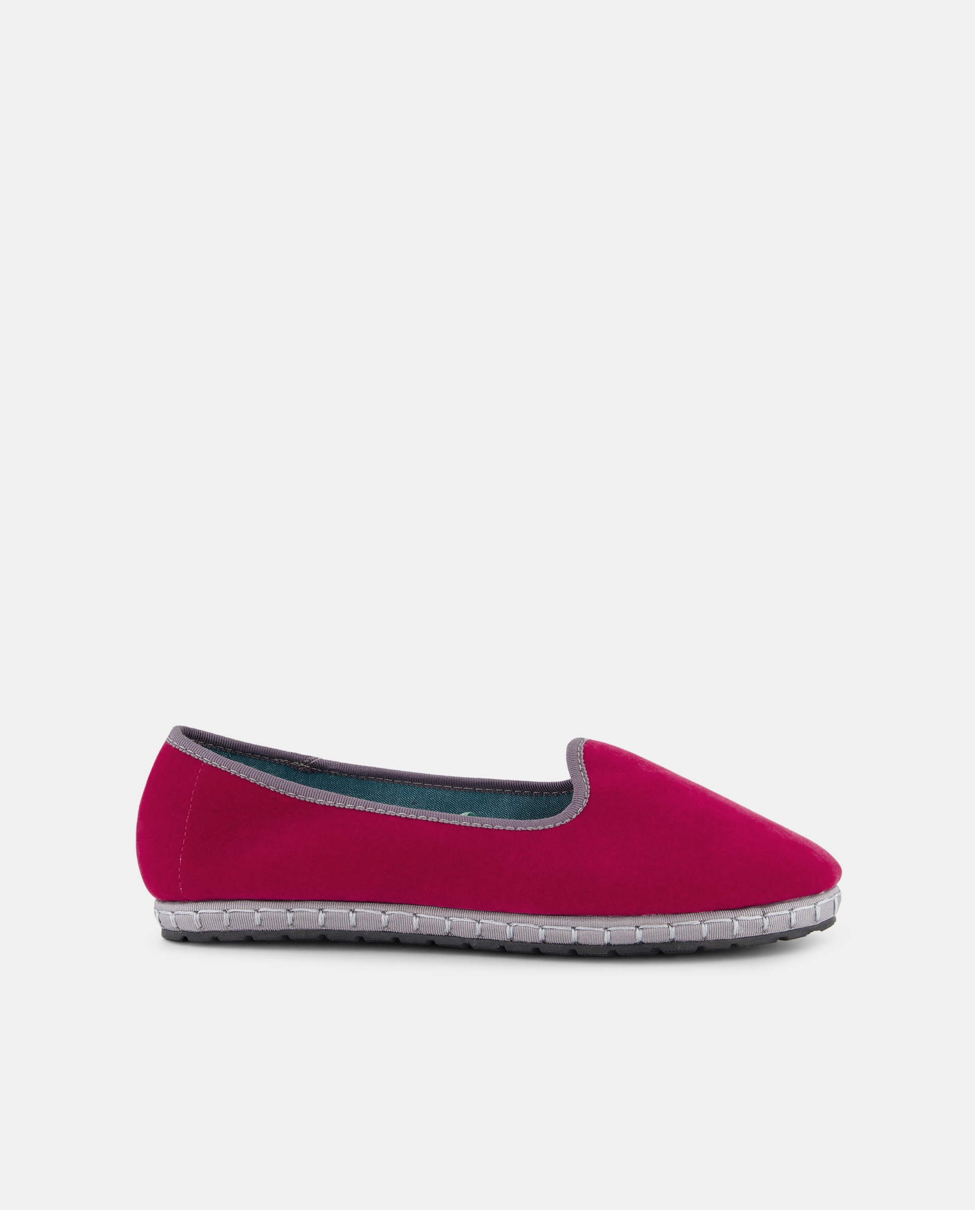 Imagen 0 de Zapato de terciopelo vivos a contraste