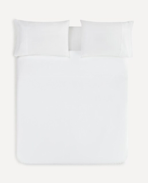 Imagen 0 de Juego de funda nórdica satén de algodón egipcio mercerizado 300 hilos Serie Hotel Regis Bassols