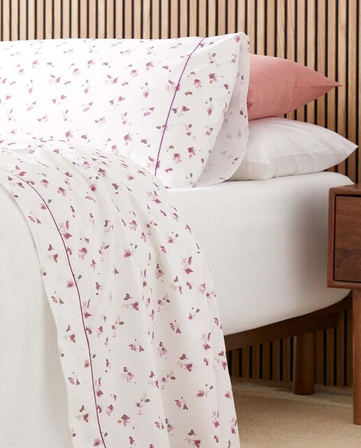 Imagen 0 de Juego de sábanas algodón 200 hilos Marne Bassols