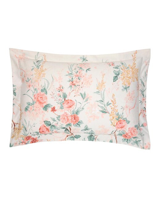 Imagen 0 de Funda de almohada satén de algodón orgánico Elisabetta Ralph Lauren Home