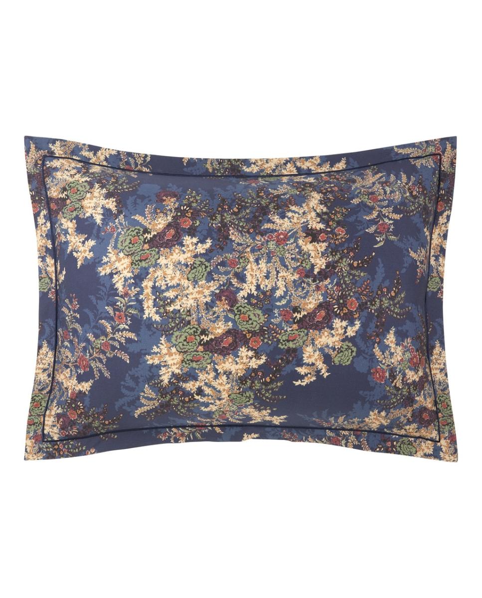 Imagen 0 de Funda de almohada satén de algodón Payge Navy Ralph Lauren Home