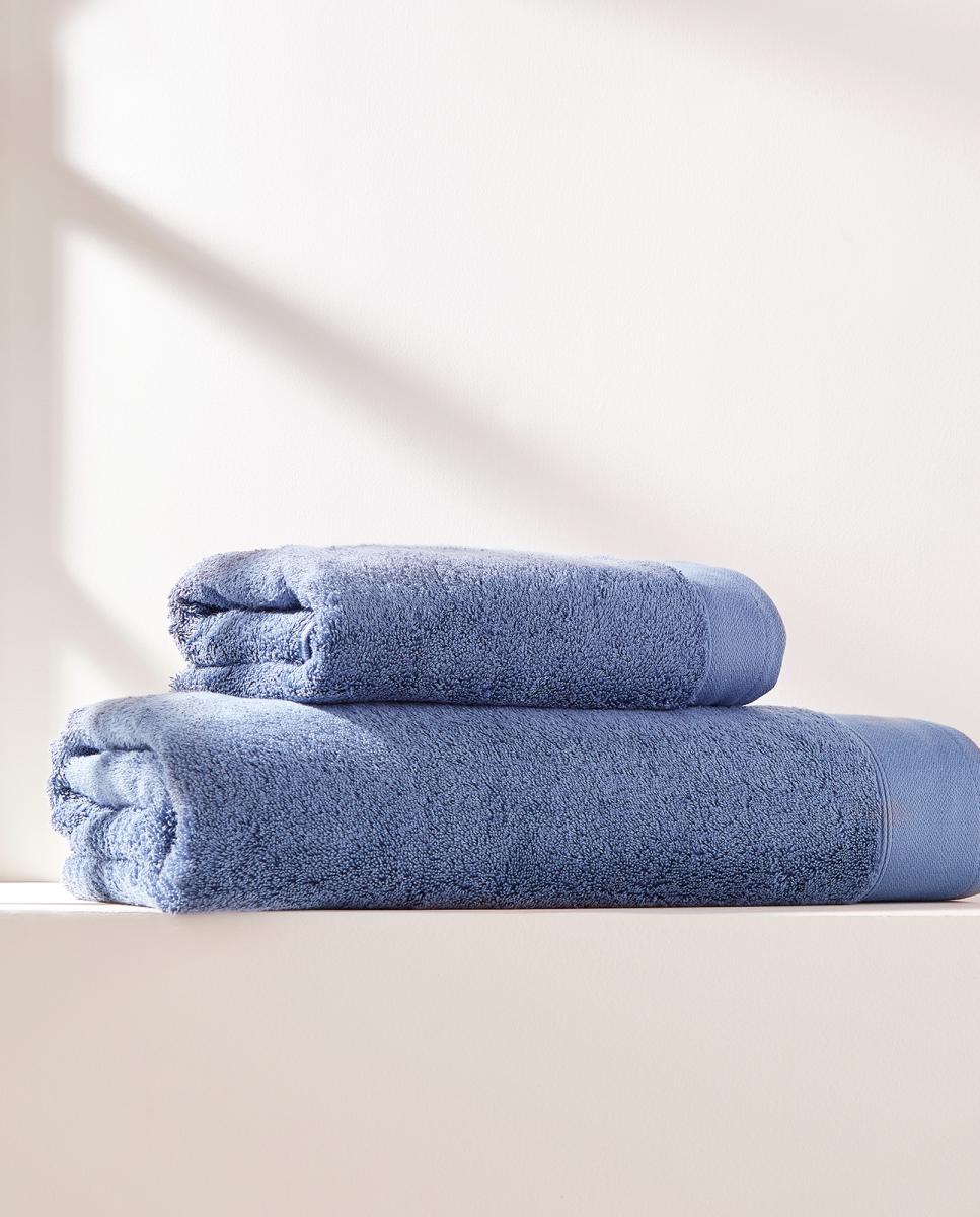 Imagen 0 de Toalla de baño algodón y tencel 650 gr/m2 Eris Soft Sheridan