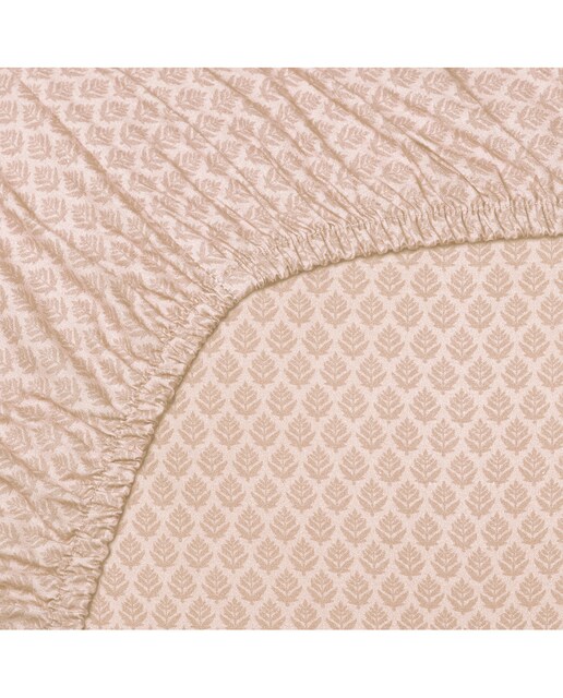 Imagen 0 de Sábana bajera algodón Hojas Pip Studio