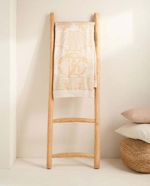 Imagen 0 de Manta decorativa Ray Gold Roberto Cavalli