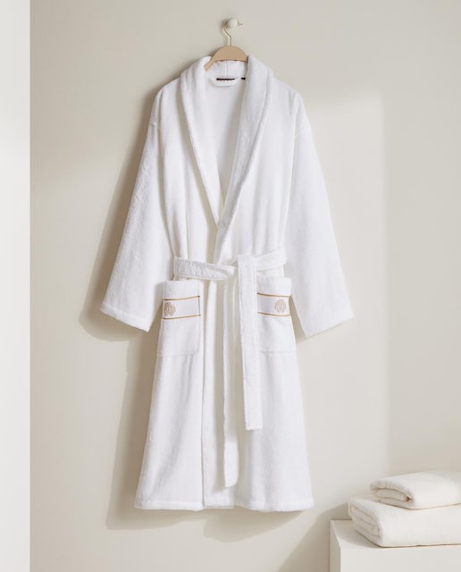 Imagen 0 de Albornoz algodón Gold New Roberto Cavalli