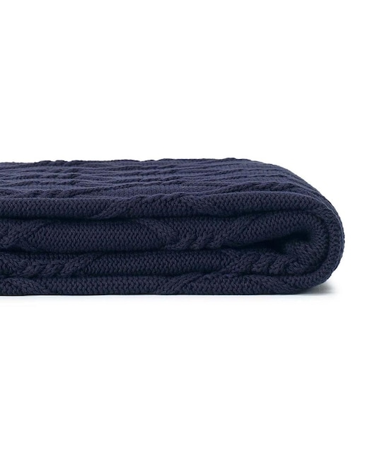 Imagen 0 de Manta decorativa de algodón Twist Tommy Hilfiger
