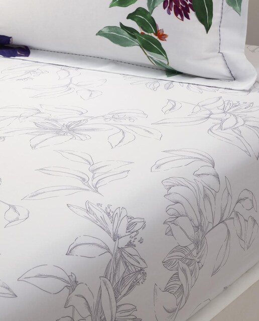 Imagen 0 de Sábana bajera satén de algodón Parfum Yves Delorme