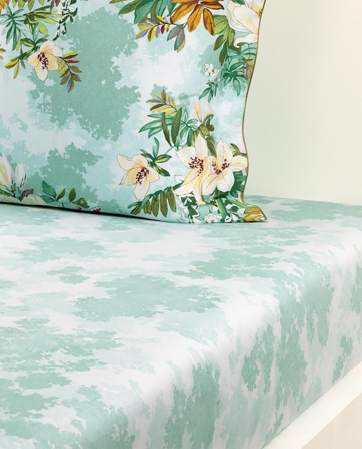 Imagen 0 de Sábana bajera algodón orgánico Panorama Yves Delorme