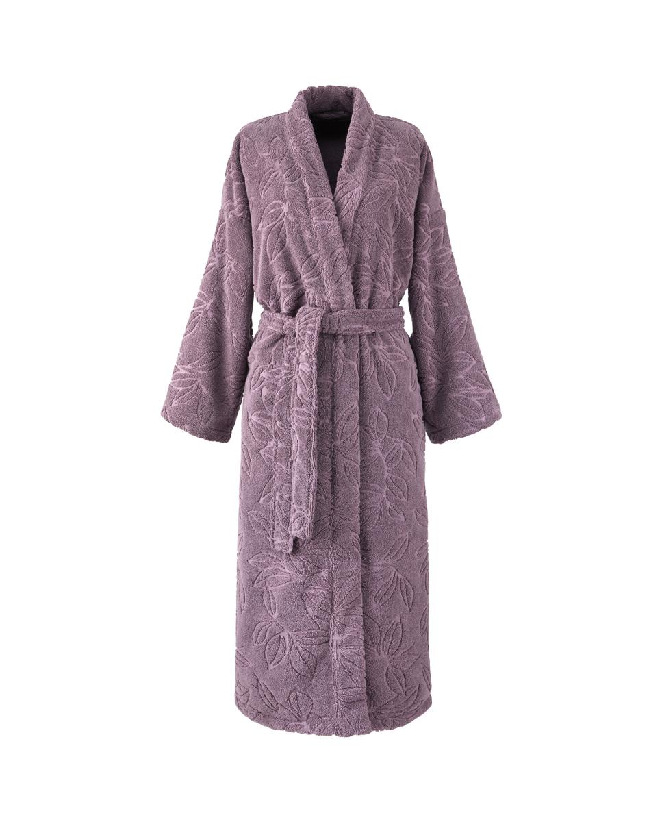 Imagen 0 de Albornoz kimono algodón orgánico 530 gr/m2 Givre Yves Delorme
