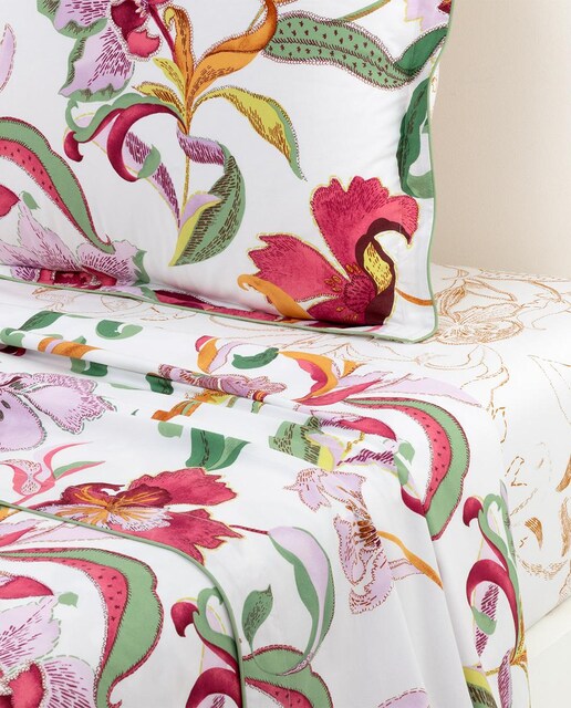 Imagen 0 de Sábana encimera algodón percal Amalfia Olivier Desforges