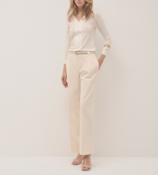 Imagen 0 de Pantalón de mujer sastre crepé