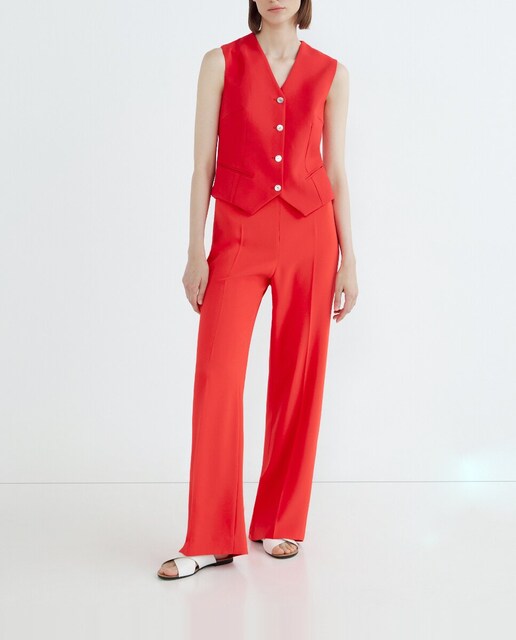 Imagen 0 de Chaleco de mujer sastre crepé