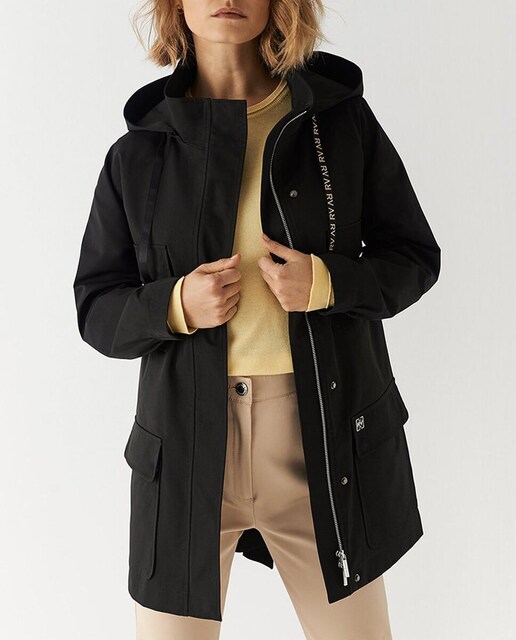 Imagen 0 de Trench de mujer con capucha