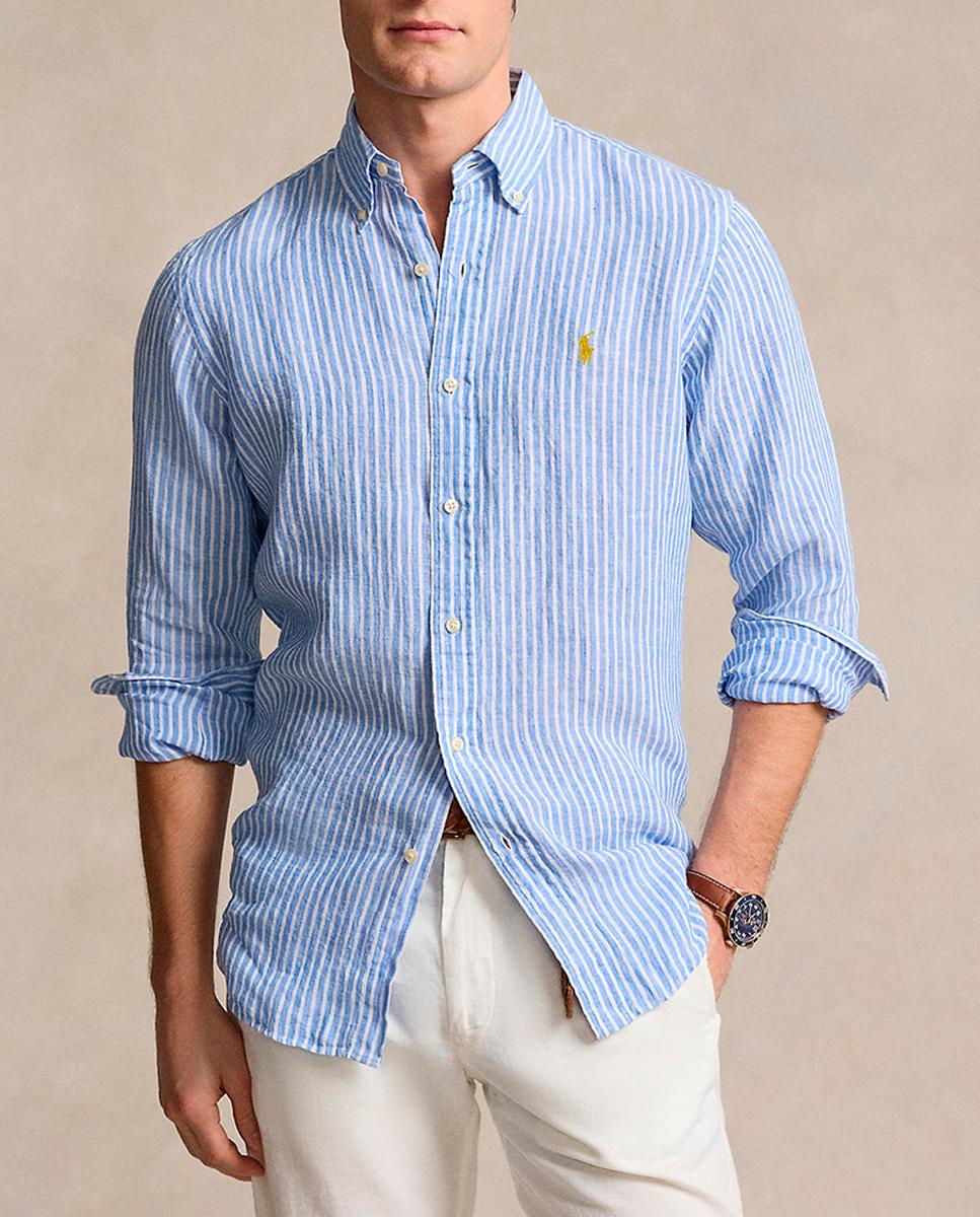 Imagen 0 de Camisa de hombre de lino Regular fit