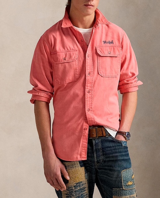 Imagen 0 de Camisa de hombre de algodón Regular fit