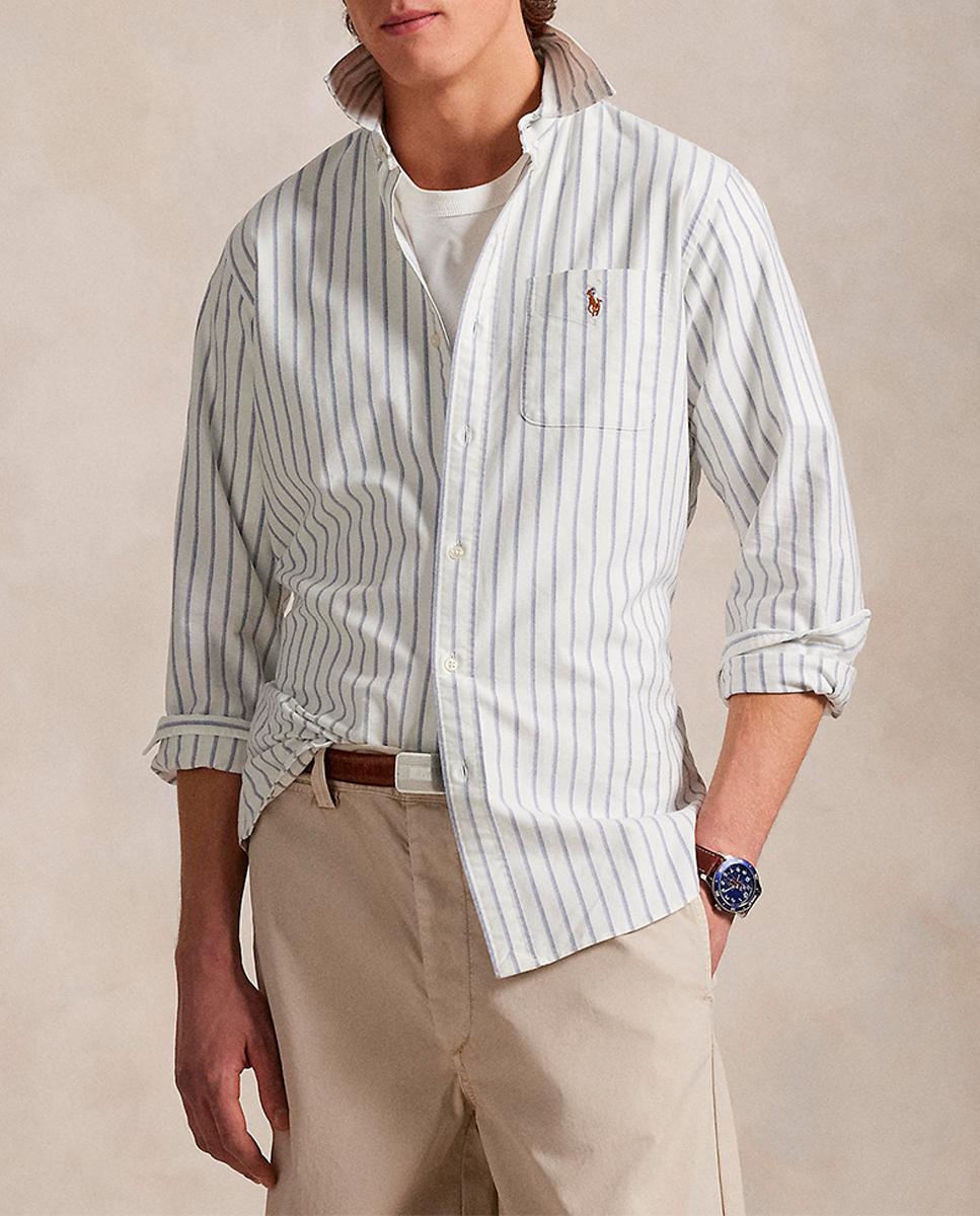 Imagen 0 de Camisa Oxford de hombre de algodón Custom fit