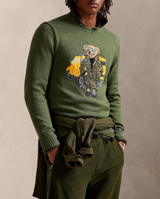 Imagen 0 de Jersey de hombre de algodón con Polo Bear
