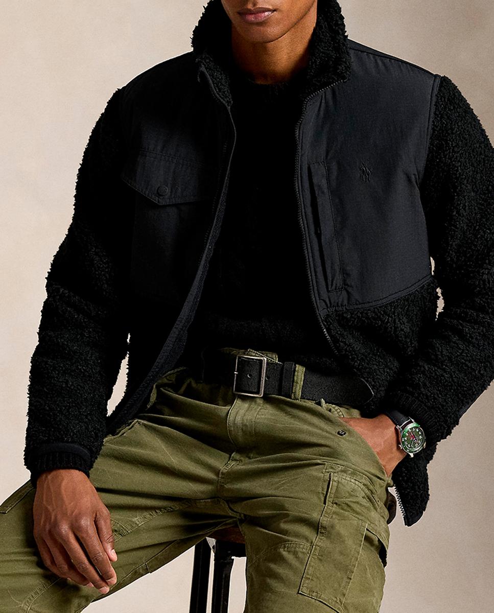 Imagen 0 de Sudadera de hombre híbrida con cremallera