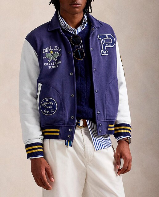 Imagen 0 de Cazadora de hombre de inspiración universitaria