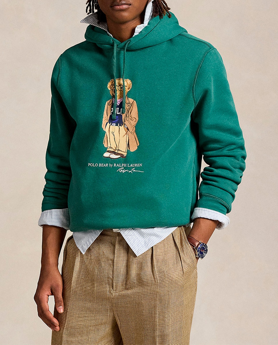 Imagen 0 de Sudadera de hombre de felpa con Polo Bear