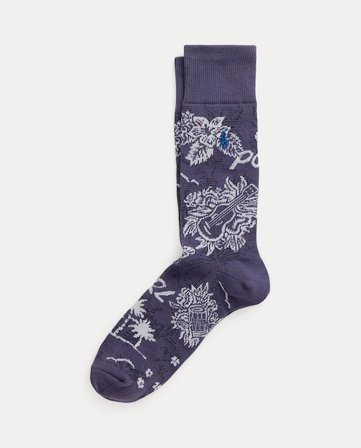 Imagen 0 de Calcetines de hombre cortos con estampado