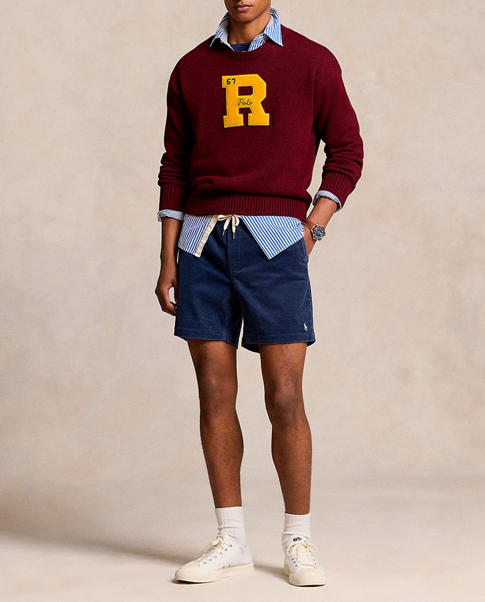 Imagen 0 de Pantalón corto de hombre de pana Classic fit