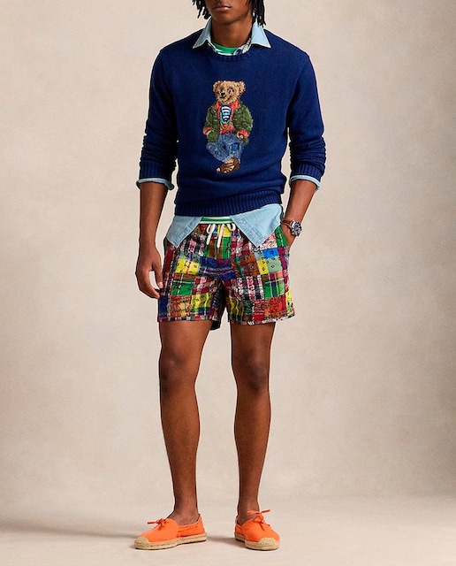 Imagen 0 de Pantalones cortos de hombre de algodón Classic fit