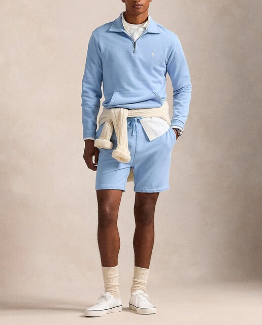 Imagen 0 de Pantalón corto de hombre de algodón con cordón ajustable