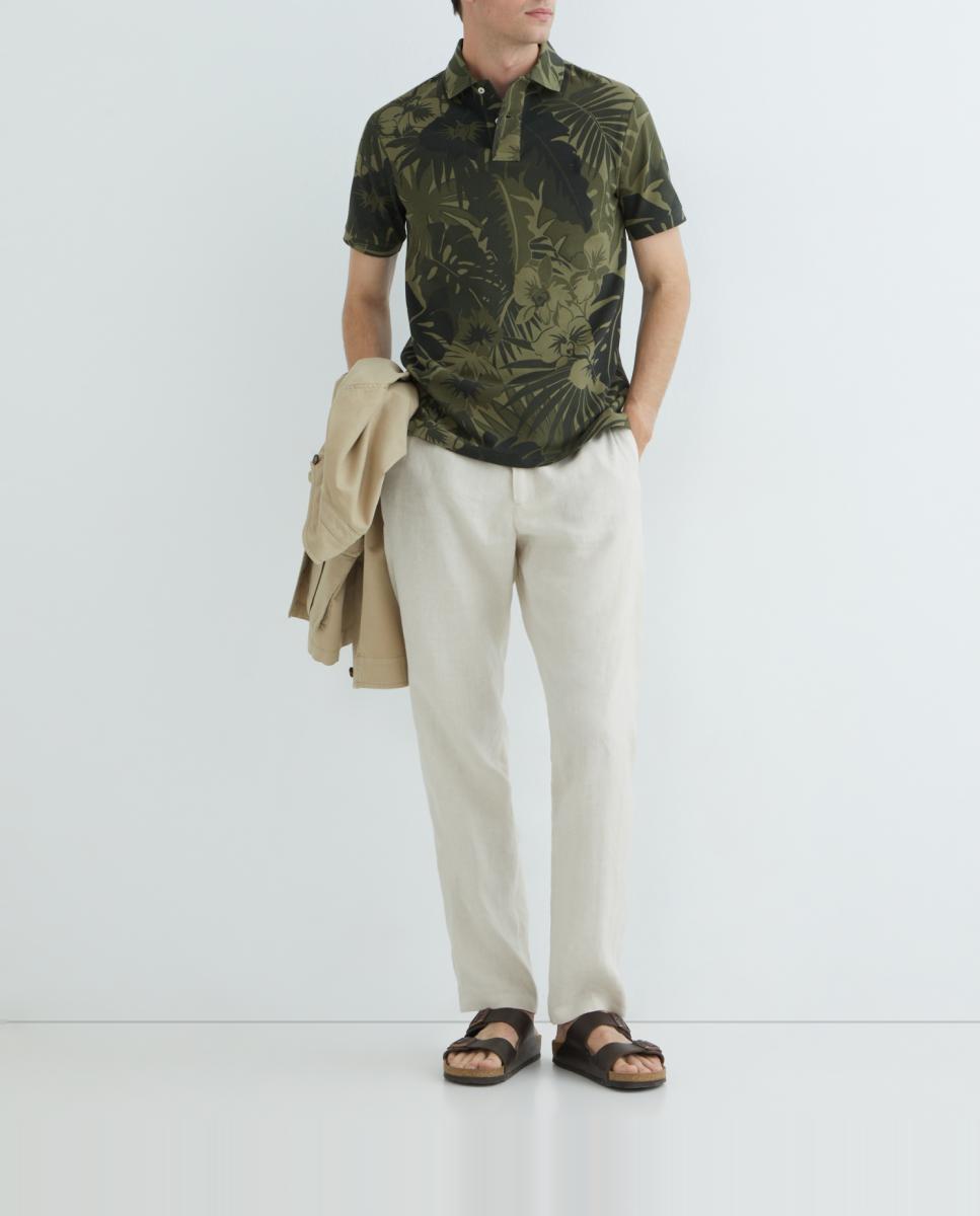 Imagen 0 de Polo de hombre de algodón Regular fit