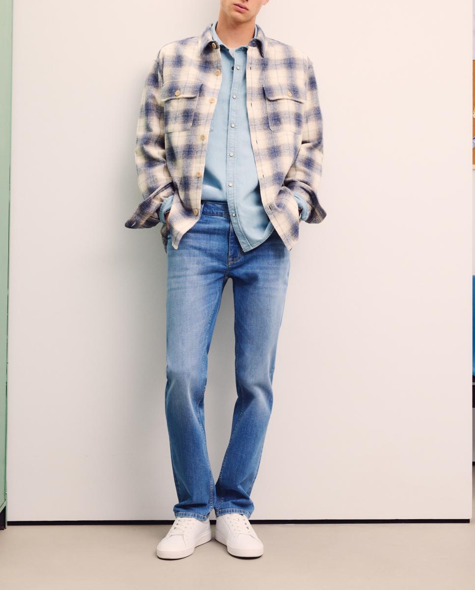 Imagen 0 de Pantalón vaquero slim de hombre