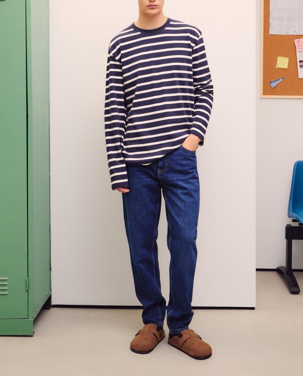 Imagen 0 de Pantalón vaquero de hombre con fit tapered