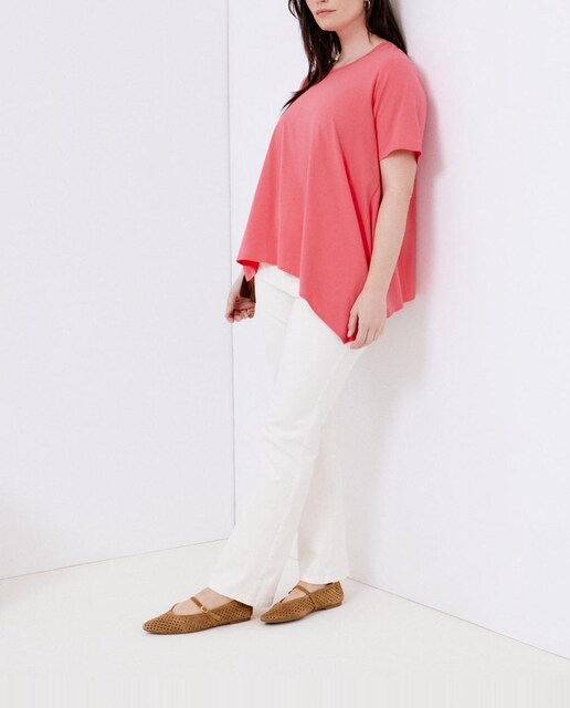 Imagen 0 de Camiseta de mujer manga corta cuello redondo