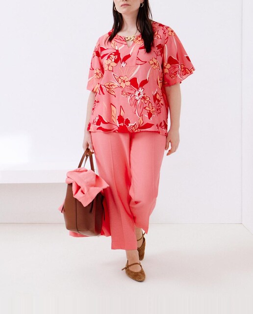 Imagen 0 de Blusa estampada de manga corta