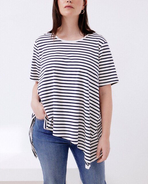 Imagen 0 de Camiseta de mujer manga corta cuello redondo