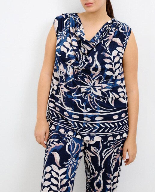 Imagen 0 de Camiseta de mujer sin mangas estampada