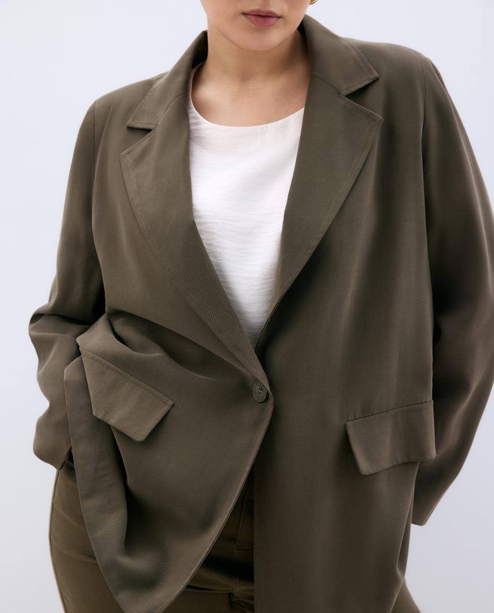 Imagen 0 de Blazer de mujer con manga larga y bolsillos