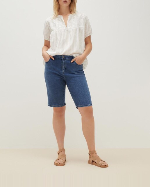 Imagen 0 de Bermuda vaquera de mujer cinco bolsillos