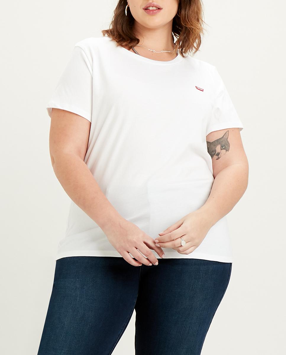 Imagen 0 de Camiseta de mujer de manga corta con el logo de la marca en el pecho