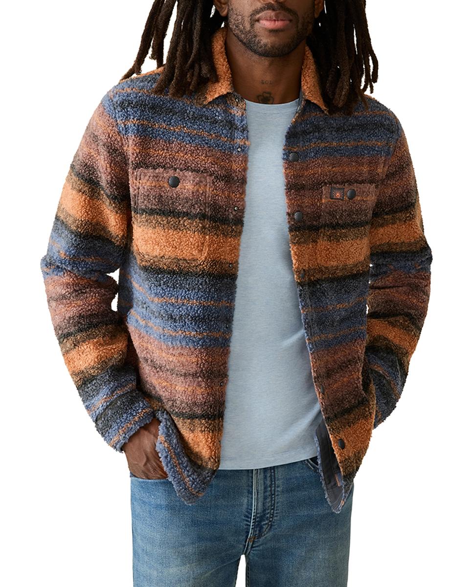 Imagen 0 de Sobrecamisa de hombre tejido etnico