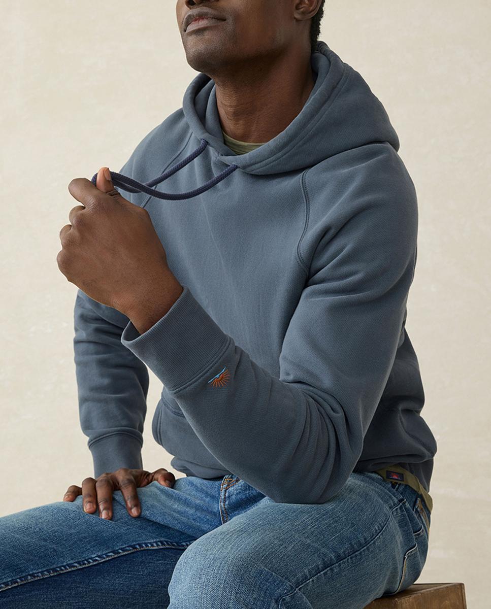 Imagen 0 de Sudadera de hombre con capucha de forro polar