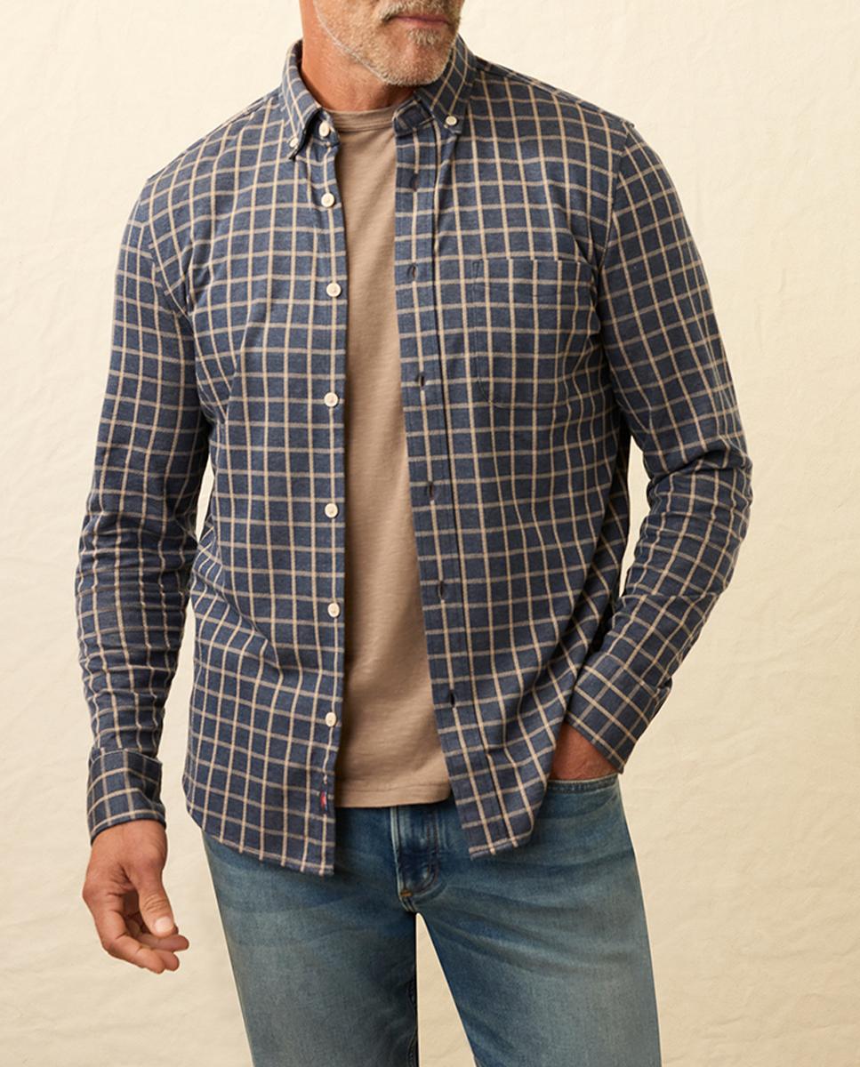 Imagen 0 de Camisa de hombre de manga larga de cuadros
