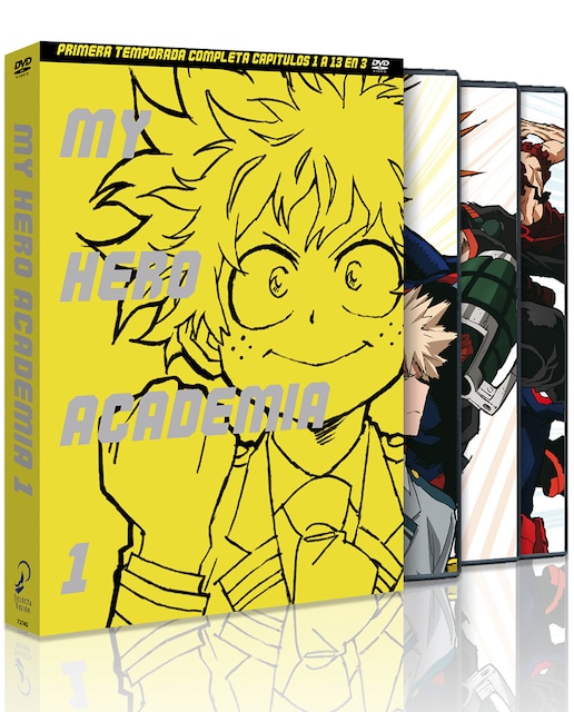 Imagen 0 de My Hero Academia. 1ª Temporada. Episodios 1 a 13 (2021) (DVD)